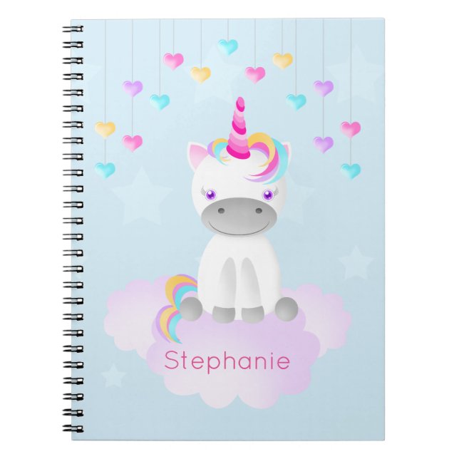 Magical Unicorn Notebook (Front)