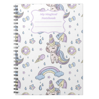 Magical Unicorn Notebook for Girls