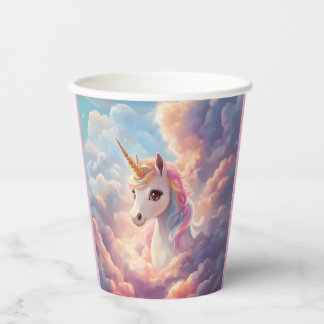Magical Unicorn paper party cup