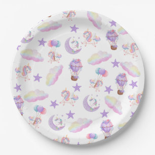 Magical Unicorn Party Box Paper Plate