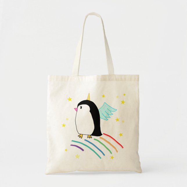 Magical Unicorn Penguin Uniguin Bag (Front)