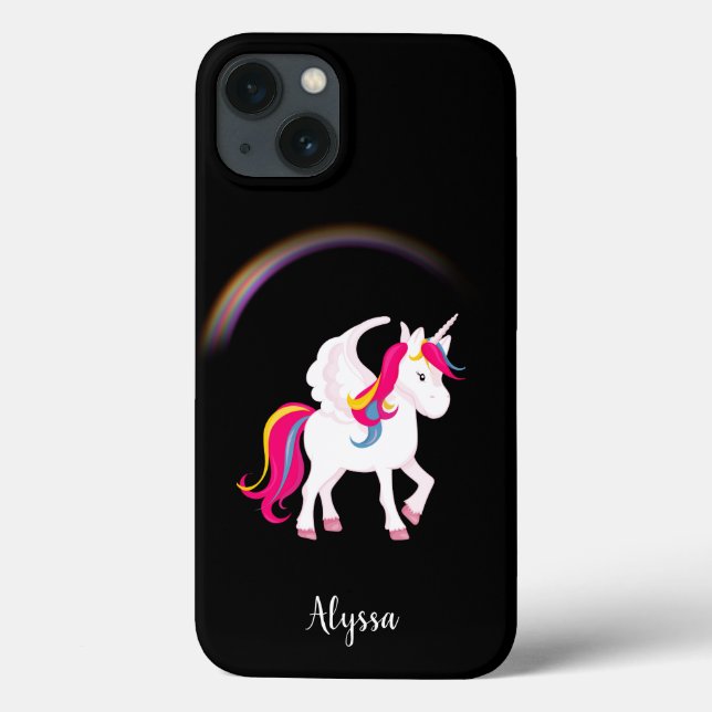 Magical Unicorn Personalised Case-Mate iPhone Case (Back)