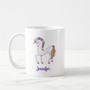 Magical Unicorn Personalised Coffee Mug