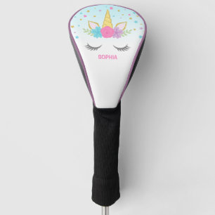 Magical Unicorn Personalised Golf Head Cover