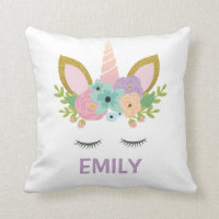 Magical Unicorn Personalised  name glitter girly  