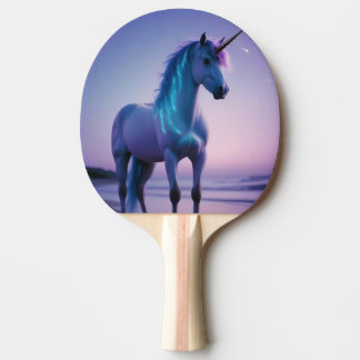 magical unicorn ping pong paddle