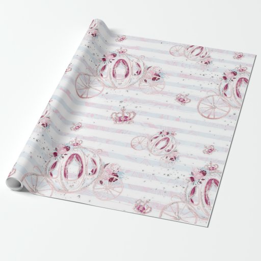 Image of Magical Unicorn Princess Wrapping Paper