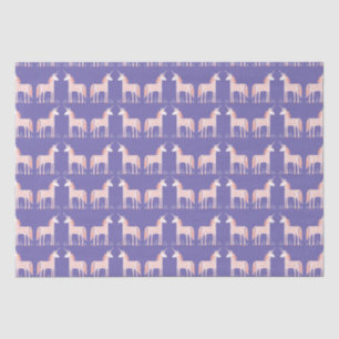 Magical Unicorn Purple Tissue Paper