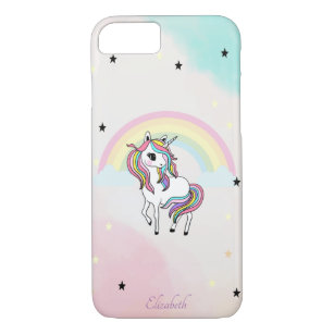 Magical Unicorn, Rainbow, Stars Case-Mate iPhone Case