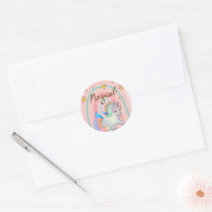 Magical, Unicorn, Rainbow Sticker