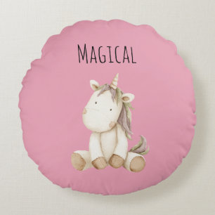 Magical Unicorn Round Cushion