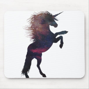 Magical Unicorn Space Nebula Mouse Mat