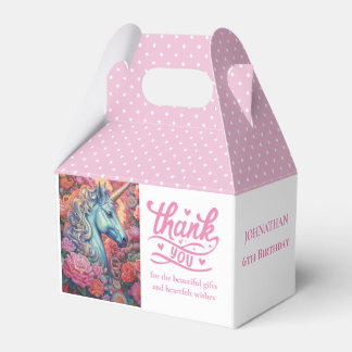 magical unicorn-themed celebration  favour box