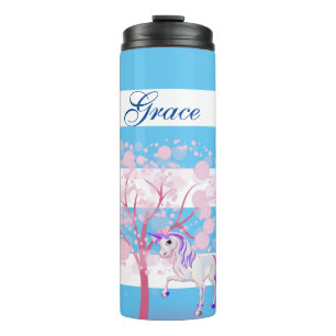 Magical unicorn thermal tumbler