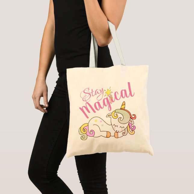 Magical Unicorn Tote Bag (Front (Product))