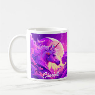 Magical Unicorn under the Moonlight Coffee Mug