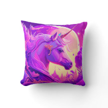 Magical Unicorn under the Moonlight