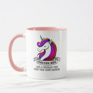 Magical Unicorn Wife Womens Mug