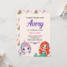 Magical Unicorns & Mermaids
