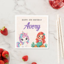 Magical Unicorns & Mermaids