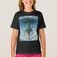 Magical Upside Down Rainbow Tree House