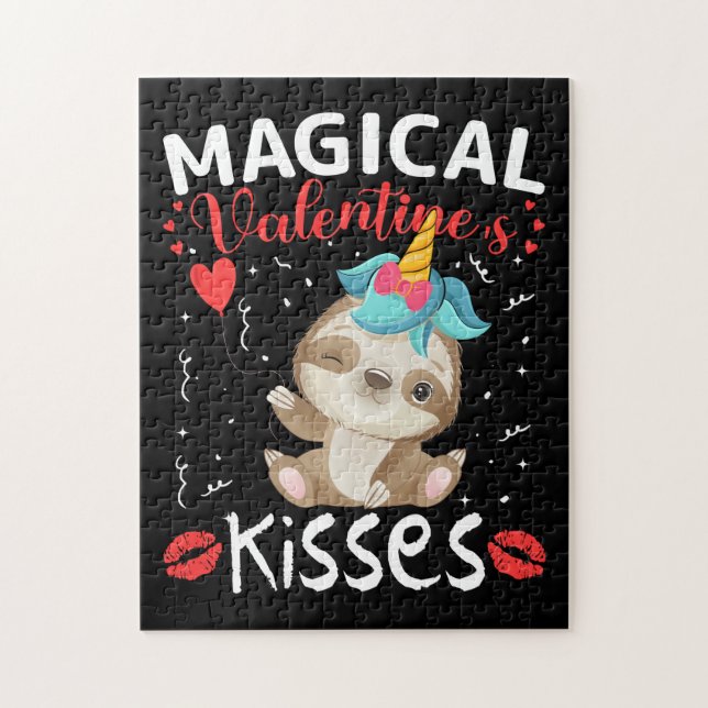 Magical Valentine's Kisses Jigsaw Puzzle (Vertical)