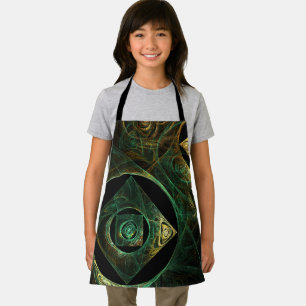 Magical Vibrations Abstract Art Apron