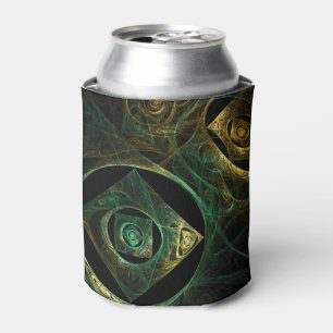 Magical Vibrations Abstract Art Can Cooler