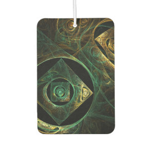 Magical Vibrations Abstract Art Car Air Freshener