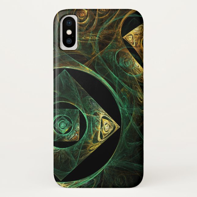 Magical Vibrations Abstract Art Case-Mate iPhone Case (Back)