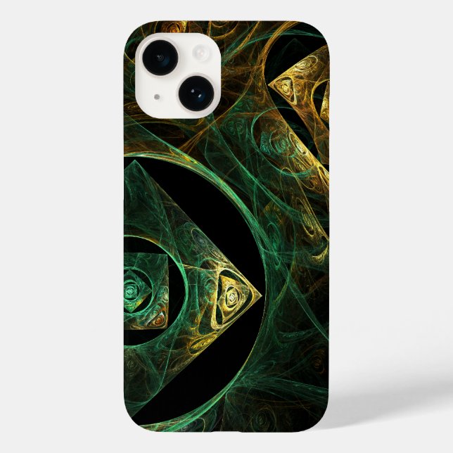 Magical Vibrations Abstract Art Case-Mate iPhone Case (Back)