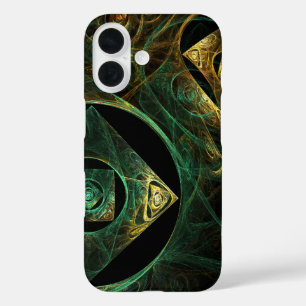 Magical Vibrations Abstract Art iPhone 16 Case