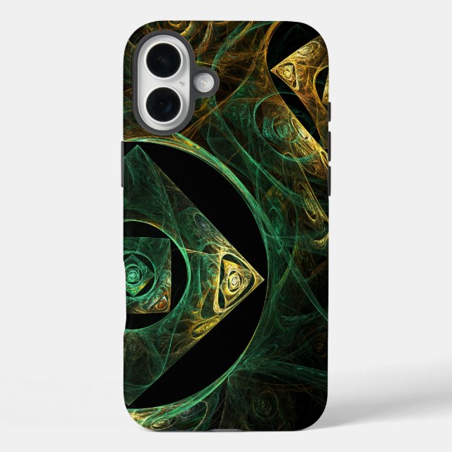 Magical Vibrations Abstract Art Case-Mate iPhone Case (Back)