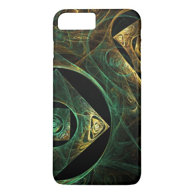 Magical Vibrations Abstract Art Case-Mate iPhone Case (Back)
