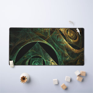Magical Vibrations Abstract Art Desk Mat