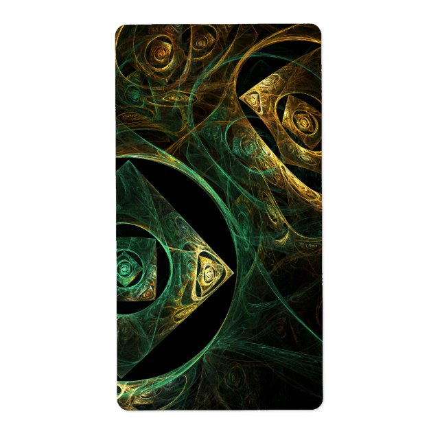 Magical Vibrations Abstract Art Fractal (Front)