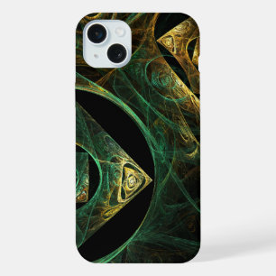 Magical Vibrations Abstract Art iPhone 15 Plus Case