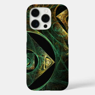 Magical Vibrations Abstract Fractal Art Design iPhone 16 Pro Case
