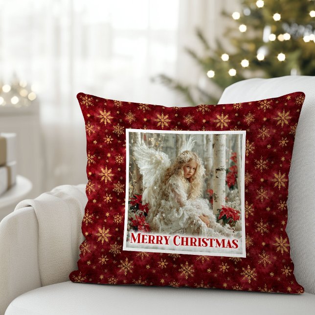 Magical Victorian Angel Christmas Gift Pillow (Magical Victorian Angel Christmas Gift Pillow)