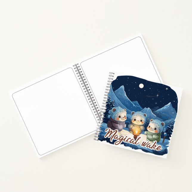 Magical wake notebook (Inside)