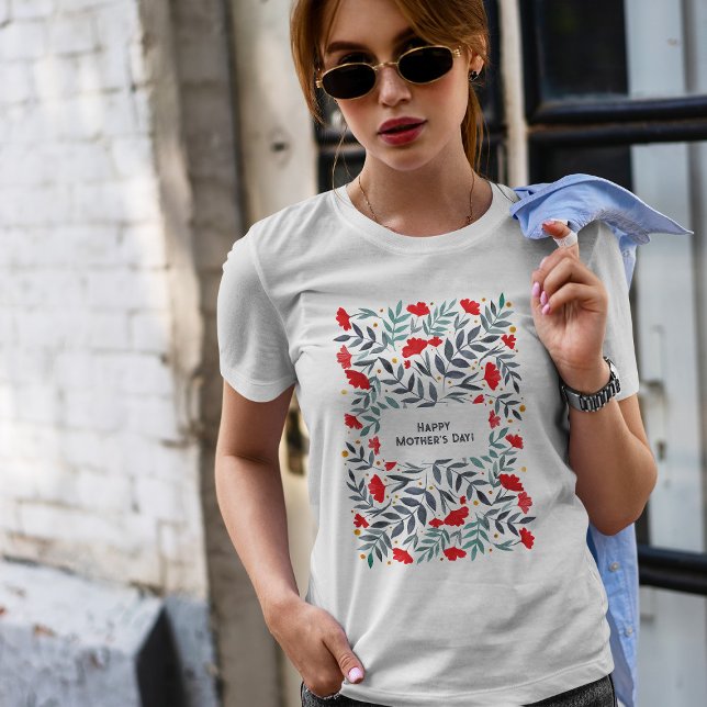 Magical Watercolor Garden Mother's Day T-Shirt (Creator Uploaded)