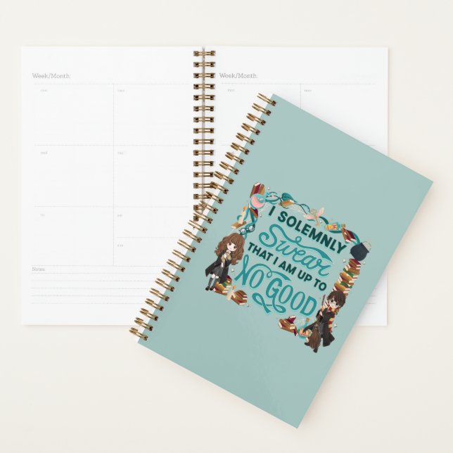 Magical Watercolor "I Solemnly Swear" Planner (Display)