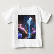 Magical Waterfall Crystal Cave
