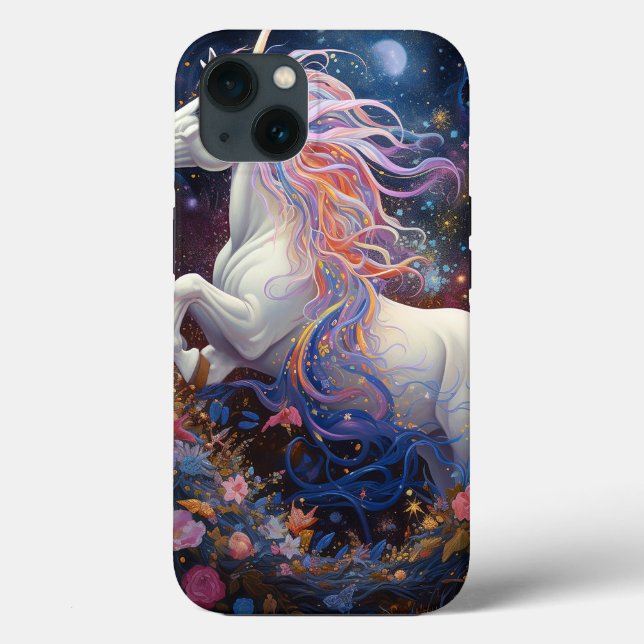 Magical White Horse Fantasy Art Case-Mate iPhone Case (Back)