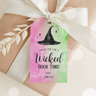 Magical Wicked Birthday Thank You Gift Tag
