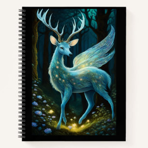 Magical Winged Deer Notebook