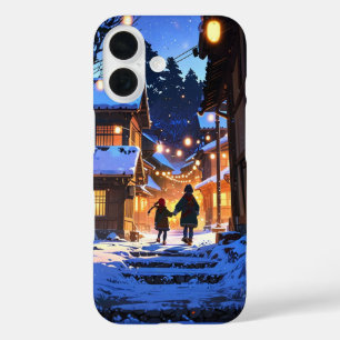 Magical Winter Snowstorm iPhone 16 Case