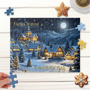 Magical Winter Wonderland Christmas Puzzle