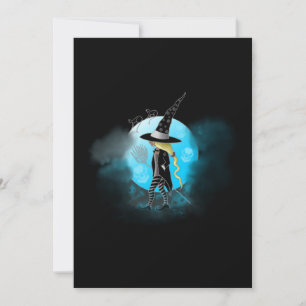 Magical Witch and Cats Invitation