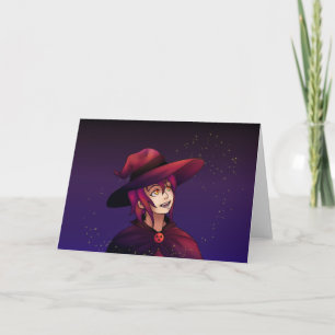 Magical Witch Card